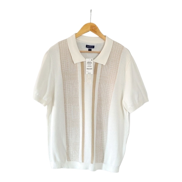 Club Room Men's White Polo Shirt - Picture 3 of 14